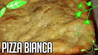 PIZZA BIANCA ricetta romanaricetteflash [upl. by Lentha829]