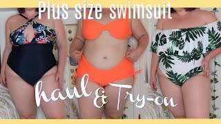 newchic swimsuit haul try on [upl. by Orian]