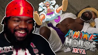 Luffy Laughed in their FACES ANIME HOUSE OVA  VILLAINS VS GEAR 5 RDCworld1 REACTION [upl. by Alyahsat]