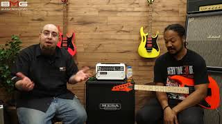 Ibanez RG550LRF Road Flare Red Guitar Overview [upl. by Piotr]