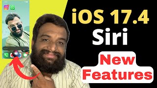 MUSTTRY Siri New Features in iOS 174  iOS 174 New Features [upl. by Iona]