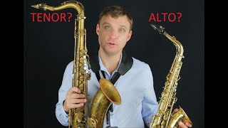 Alto VS Tenor Saxophone Which is Better for You [upl. by Gael891]