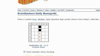 Nonogram Tutorial [upl. by Aitrop]