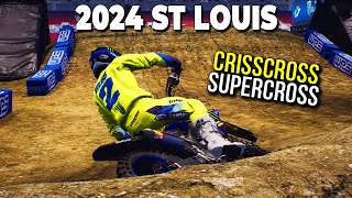 A SuperCRISScross For 2024 St Louis Supercross [upl. by Azitram]