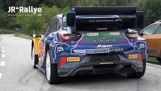 Test Days Ford Puma Rally1 Hybrid  Fourmaux  Loubet  Pre WRC RallyRACC Spain 2022 [upl. by Yattirb]