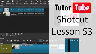 Shotcut Tutorial  Lesson 53  Merge with Next Clip [upl. by Zumwalt]