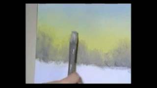 Paint Back ground Trees with Jerry Yarnell [upl. by Adyela]