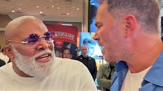 Leonard Ellerbe amp Eddie Hearn ARGUE over Gervonta beating Shakur Stevenson [upl. by Sadowski102]