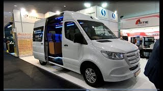 MERCEDES SPRINTER 316 CDI 907 LORD COMFORT VIP LIGHT SHUTTLE WALKAROUND  INTERIOR [upl. by Aivat]