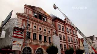 Kreis Dillingen Feuer im Rathaus Dillingen [upl. by Douglas]