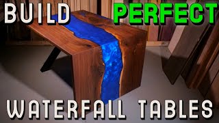 6 Tips To Create The PERFECT Wood amp Resin Waterfall [upl. by Germano656]