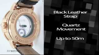 Mens Quinting Watch Q4PGL60 Mysterious Quardinal 18k Rose Gold Quartz Watch [upl. by Whitcomb955]