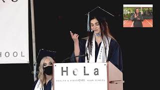 Henrietta Lacks Health amp Bioscience High School Class of 2021 Graduation Ceremony [upl. by Richy]