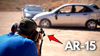 I Shot a Car Door With My AR15 and Heres What Happened [upl. by Reni]