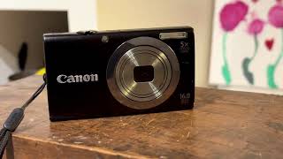 Canon PowerShot A2300 160 MP Digital Camera with 5x Optical Zoom PC1732 [upl. by Bryn864]