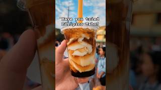 MustTry Filipino Dessert 🇵🇭 Silken Tofu with Sago 🤤 [upl. by Soni]