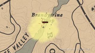 Brandywine Drop Treasure Map Red Dead Redemption 2 Online By Blaketos84 RDR2 RDR2O RDO [upl. by Nodyl]