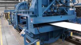 Stretcher Leveler Processing Stainless Steel by Red Bud Industries [upl. by Tsnre6]