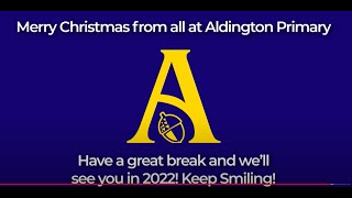 Merry Christmas from everyone at Aldington Primary School [upl. by Ajan]