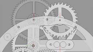 pin Escapement Clock prototype 2 [upl. by Rivi667]