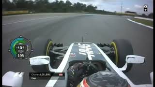 F1 Germany 2016 FP1 Charles Leclerc OnBoard [upl. by Hearsh]