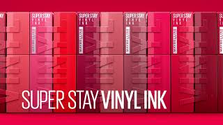 Rossetto a lunga tenuta con effetto vinilico Super Stay Vinyl Ink di Maybelline New York [upl. by Safier]