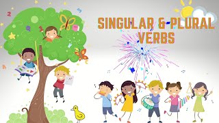 Singular vs Plural Verbs for Grade 1 Subject Verb Agreement SubjectVerb Concord English Grammar [upl. by Nonie]