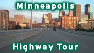 Highway Tour of Minneapolis [upl. by Shiverick]