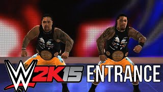 WWE 2k15 The Usos Entrance [upl. by Borras]