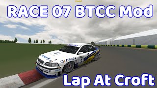 Race 07 BTCC Lap At Croft Volvo S40 [upl. by Yllen]