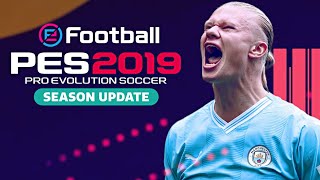 PES 2019 NEXT SEASON PATCH 2024 UPDATE  أقوى وأفضل باتش لتحويل لعبة بيس 2019 إلى بيس 2024 [upl. by Oakleil]