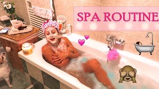 SPA ROUTINE ♡  Carlitadolce [upl. by Leeland]