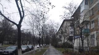 Walking Through Balka Neighbourhood Tiraspol Transnistria November 2014 [upl. by Lobiv]