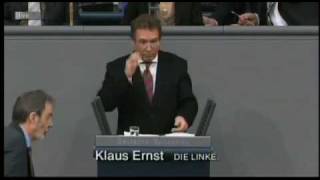 Klaus Ernst DIE LINKE Hartz ist Schikane und Willkür [upl. by Assila]