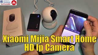 Xiaomi Mijia 360 Smart Home HD IP camera  Review amp Setup Guide [upl. by Marillin920]