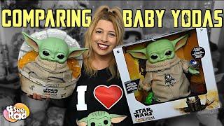 COSTCO BABY YODA  Star Wars The Child w Accessories Plush Unboxing Review and Comparison [upl. by Itsyrc]