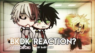 Bkdk Todoroki react to tik tok MHAGacha clubbkdk2x [upl. by Cedell]