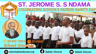 ST JEROME SS NDAMA CELEBRATES PATRON SAINTS DAY 2892024 [upl. by Nedia]