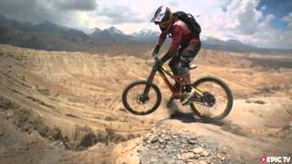 Darren Berrecloth Mountain Bike Freerider Takes On Dan Milners 10x10 [upl. by Eelyr]