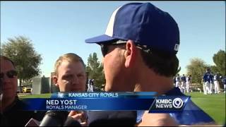 Ned Yost gives Royals players inspiring message [upl. by Assenej]