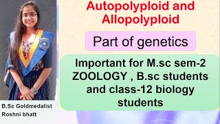 Allopolyploidy Autopolyploidy [upl. by Rika]