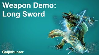 MH4U Long Sword Demo [upl. by Carthy]