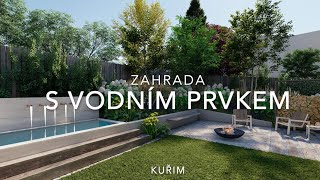 Zahrada s vodním prvkem Kuřim [upl. by Nisse]