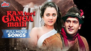 RAM TERI GANGA MAILI Full Movie Songs Playlist  Lata Mangeshkar  Mandakini Raj Kapoor [upl. by Kissner]