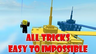 All tricks Easy to Impossible in Doomspire Brickbattle [upl. by Dorsey]