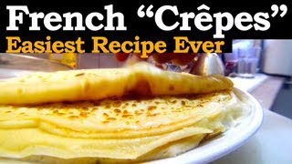 How to make French Crepes with the mighty quotRule of Threequot [upl. by Asit452]