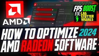 🔧 How to Optimize AMD Radeon Settings For GAMING amp Performance The Ultimate GUIDE 2024 NEW ✅ [upl. by Ainolopa284]