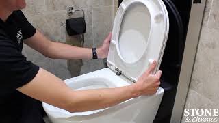 FAQ Friday  How Do You Remove A Laufen Pro Slim Toilet Seat [upl. by Idnahs]