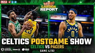 LIVE Celtics vs Pacers Postgame Show  Garden Report [upl. by Aikar735]