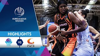 KSC Szekszard  UMMC Ekaterinburg  Highlights  EuroLeague Women 202122 [upl. by Tyrus167]